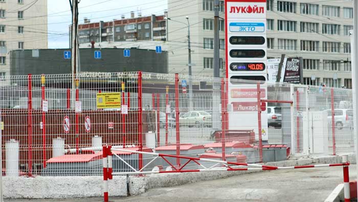 Ограждения на АЗС